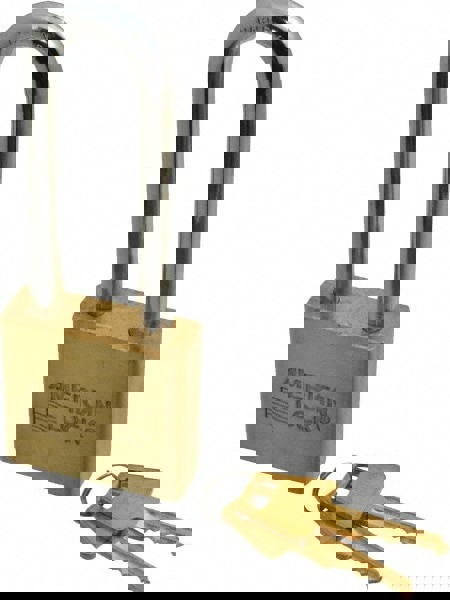 Padlock: Brass & Steel, Keyed Alike, 2